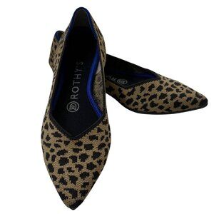Rothy’s The Point Leopard Print Womens 6.5